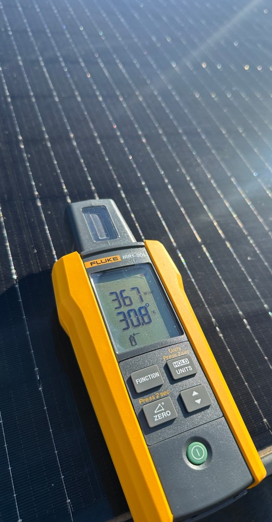 Irradiation meter Fluke